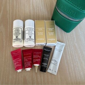 Sisley, Clarins Skincare Set, Moisturizer, Serum, Makeup Remover, Cleanser, BNIB